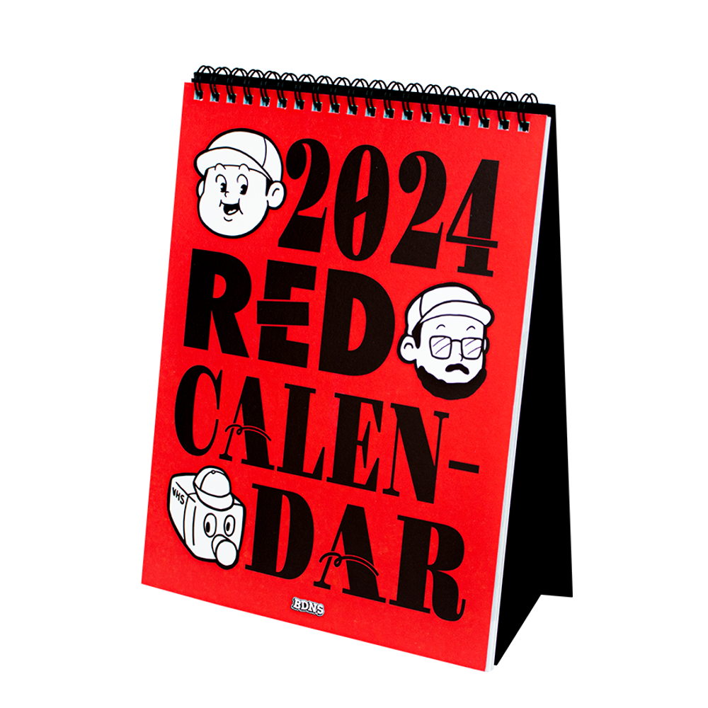 2024 RED CALENDAR